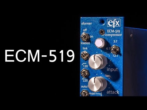 Empress Effects ECM-519 500 Series Compressor - In Depth Demo