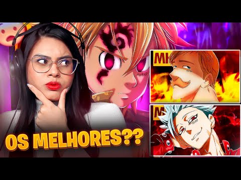 3 EM 1 - Vibe Meliodas | Vibe Ban | Vibe Escanor - (Nanatsu no Taizai) MHRAP - REACT