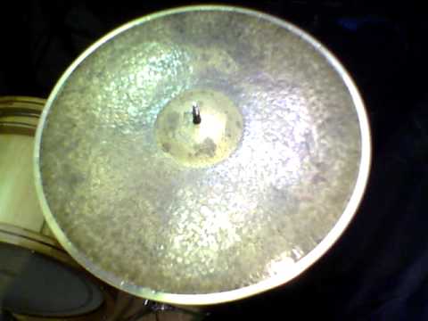 20 TW Turk Top Kontroversial Ride, 2133g - Handcrafted cymbals by Craig Lauritsen.MOV
