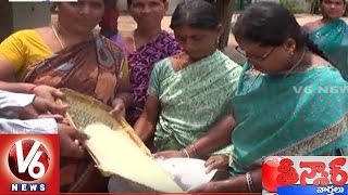 Warangal Officials Negligence in Supplying Ration Rice to Anganwadi Centers | Teenmaar News | V6News