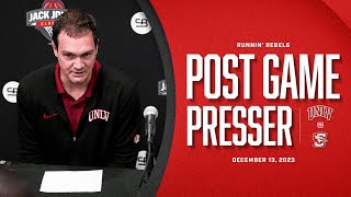 UNLV Runnin' Rebels Post Game Press Conference - Creighton 12–13-23