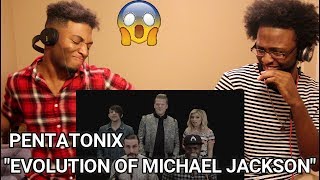Pentatonix - Evolution of Michael Jackson (REACTION)