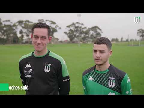 Ben Collins and Rhys Bozinovski on making their A-League debut