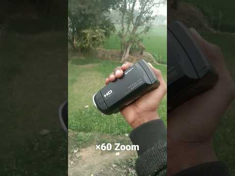 Sony HD Handycam ×60 Zoom #shorts #new #camera #photography