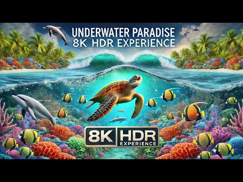 Underwater Paradise in 8K HDR – Stunning Marine Life & Ocean Animals