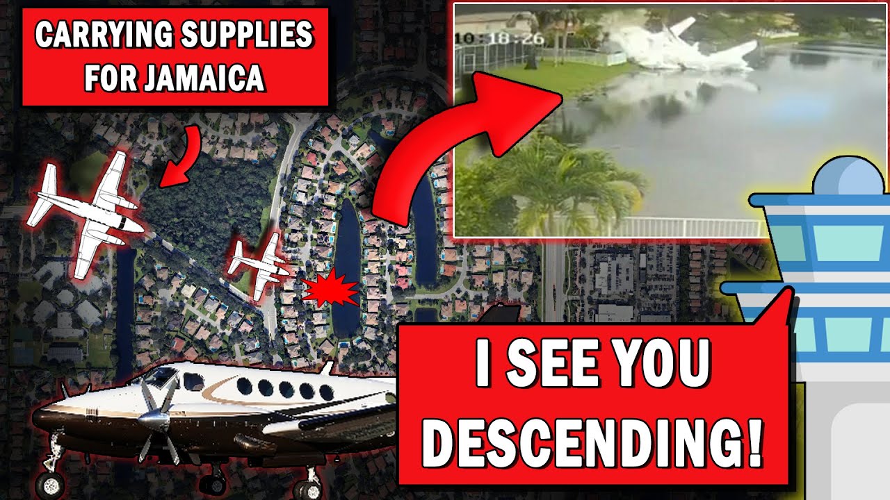 Relief Plane Bound to Jamaica FATAL CRASH in Coral Springs, FL