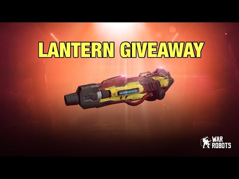 Giveaway: New 600m Titan Beta Weapon LANTERN, Cuirassier Replacement! | War Robots
