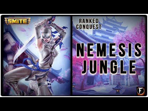 SMITE # RANKED-CONQUEST # NEMESIS - JUNGLE  - Season 8 #12 (Muerte Silenciosa) 💀🩸
