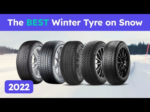 The BEST Winter Tyre Snow Test 2022/23