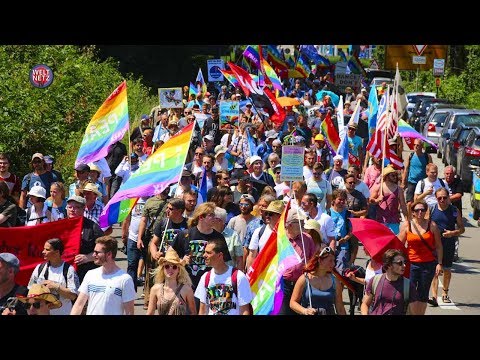 Impressions from the Stop Air Base Ramstein 2018 action week