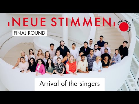 NEUE STIMMEN 2022 – Arrival of the singers