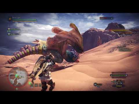 Monster Hunter World Pukei Pukei - Investigate the Wildspire Waste Quest - Unlock High Rank Armor