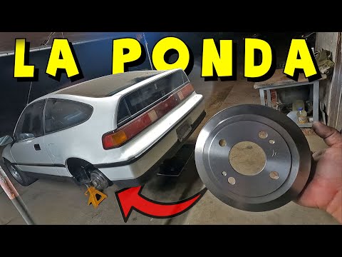 RESCUED CRX GETS NEW SUSPENSION UPGRADE + BRAKES (1/2)