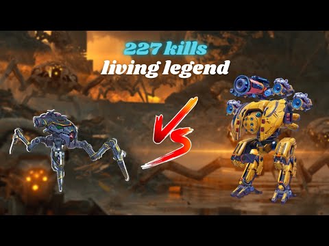 227 Kills Angler Devastator Scatter Vs PvE Hunting Grounds / War Robots Gameplay
