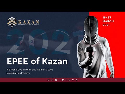 Kazan 2021 Epee Team World Cup T32-T16 - Piste Red 2