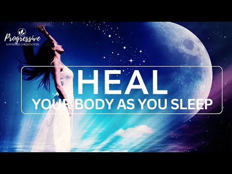 Sleep Meditation for All Night Body Healing - Heal as you Sleep Hypnosis