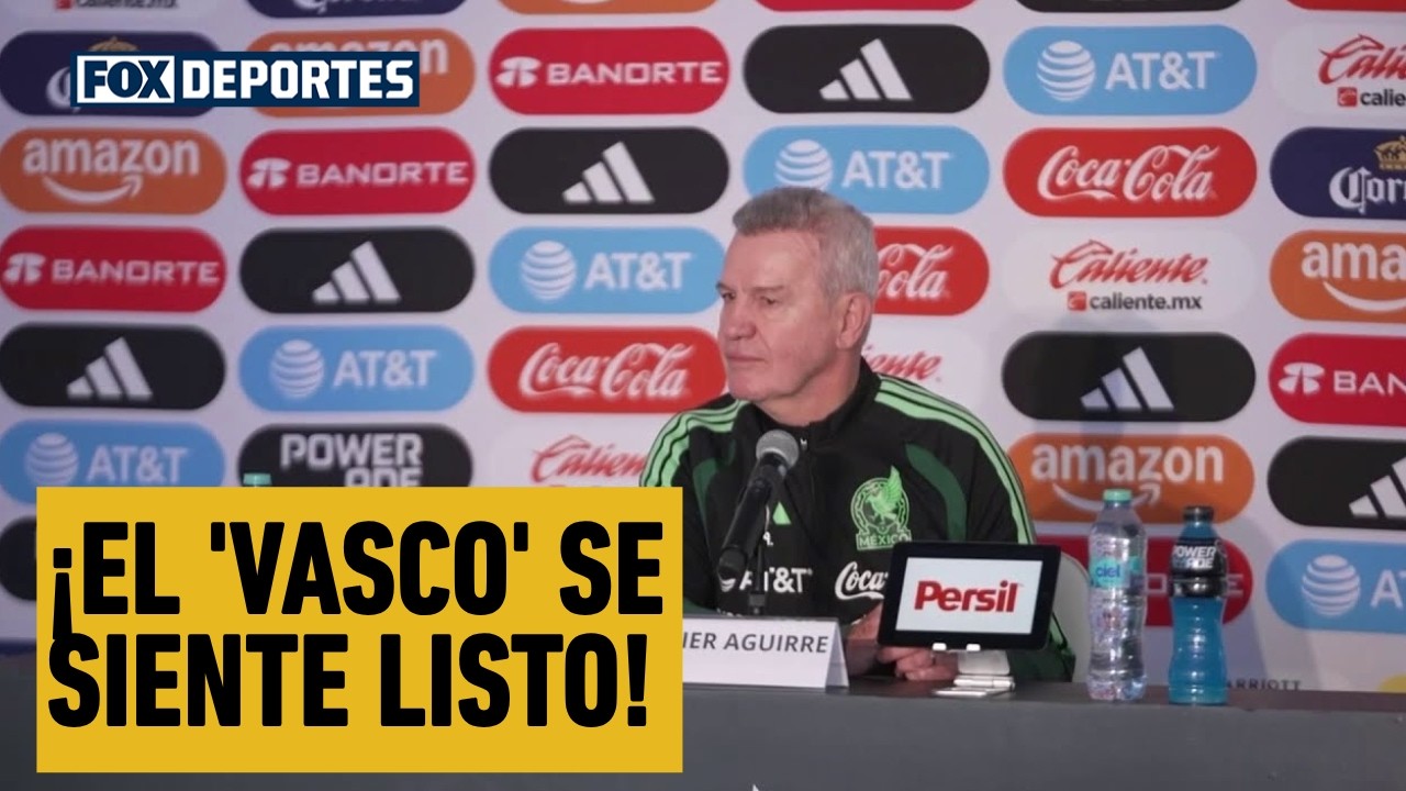 💪 ¡EL 'VASCO' SE SIENTE LISTO! | Javier Aguirre habla previo al México vs Portugal en el Azteca
