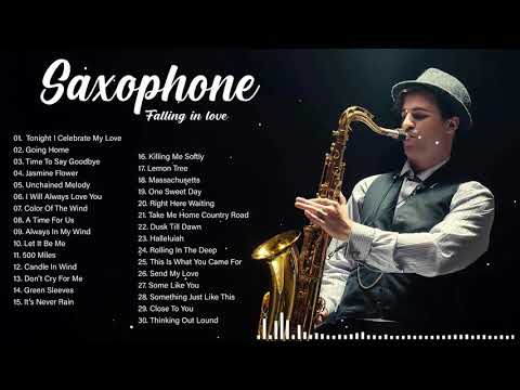 Top 50 Saxophone Romantic Love Songs Instrumental   The Very Best Of Sax, Piano, Guitar, Violin