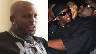 DMX tells a Sad Story about Diddy Raping Biggie Before He Signed Him the Reason B.I.G. Never Laughed video