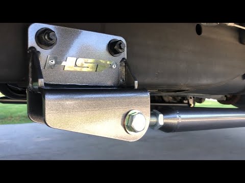HSP Diesel Traction Bars on LML Duramax