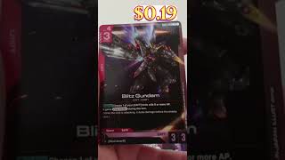 Gundam New Type Rising - 2nd box - 2 pack - set 6 #shorts  #gundamtcg #gundam #packopening