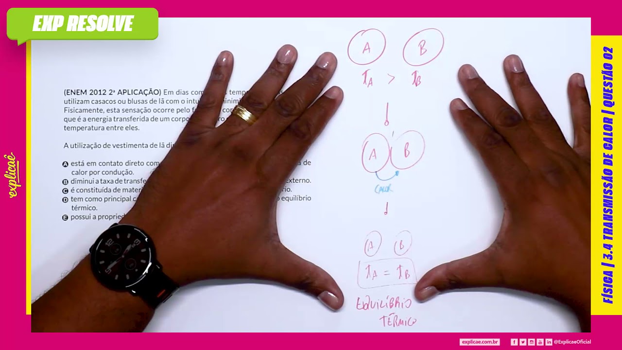 EM DIAS COM BAIXAS TEMPERATURAS, AS PESSOAS UTILIZAM CASACOS OU BLUSAS (...) | TRANSMISSÃO DE CALOR