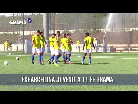 Pretemporada: FCB Juvenil 1 - F.E. GRAMA 1