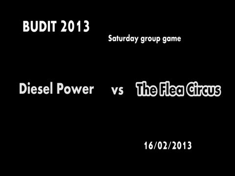 BUDIT 2013: Diesel Power v The Flea Circus