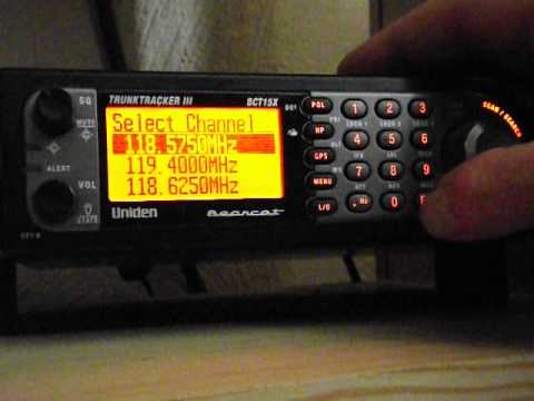 Uniden BCT15X Scanner - Guide for using in The UK