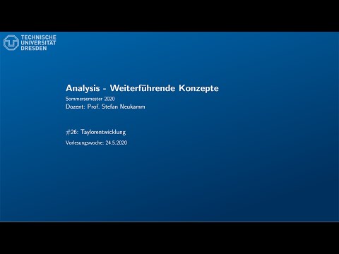 26 Taylorentwicklung