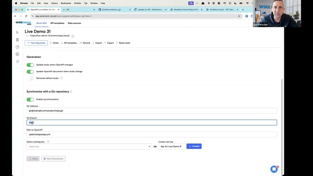 WireMock Live! OpenAPI Functionality