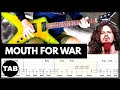MOUTH FOR WAR Pantera Guitar TAB Lesson Tutorial Cover