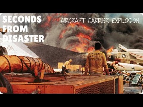 Seconds From Disaster Aircraft Carrier Explosion | Full Episode | National Geographic Documentary