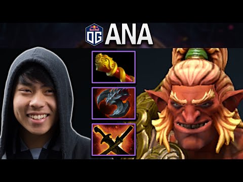 OG.ANA SMURF TROLL WARLORD WITH 20 KILLS - DOTA 2 7.28D GAMEPLAY