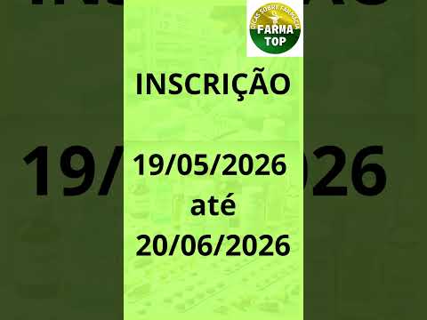 Concurso Prefeitura de Alto Rio Doce/MG - Farmacêutico.