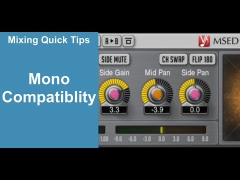 How I Improve Phase and  Mono Compatibility with FREE Voxengo MSED // Mixing Tips