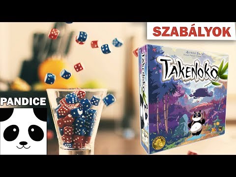Takenoko társasjáték szabály és bemutató - PanDice