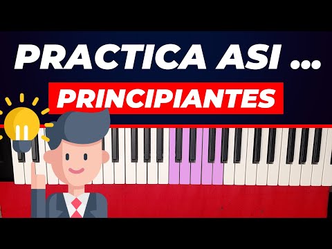Rutina perfecta para practicar el piano todos los días para principiantes