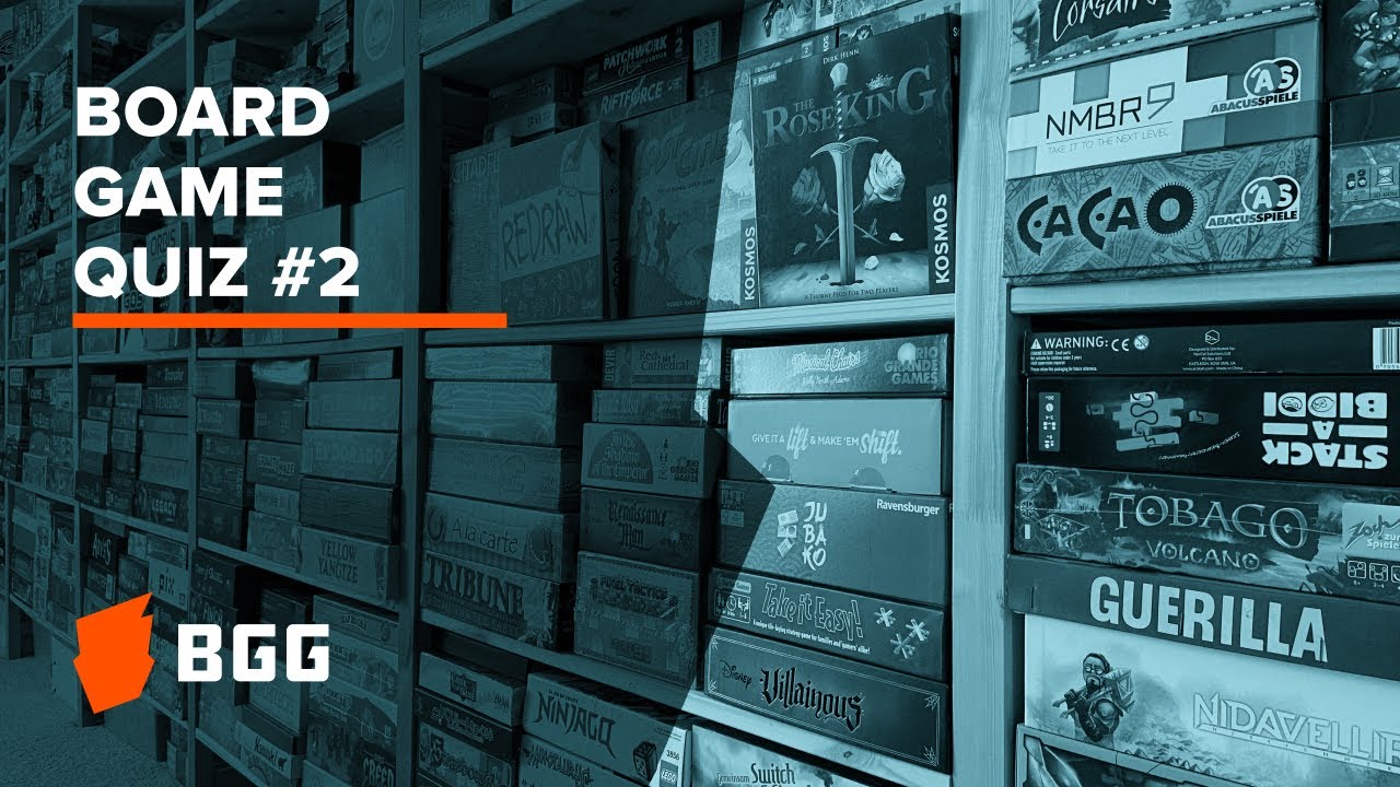 Board Game Quiz   #2