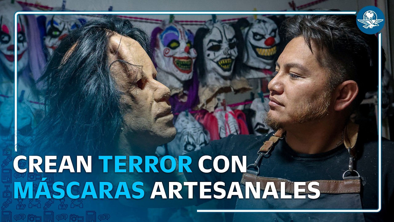 El arte de dar forma a las pesadillas con máscaras de terror