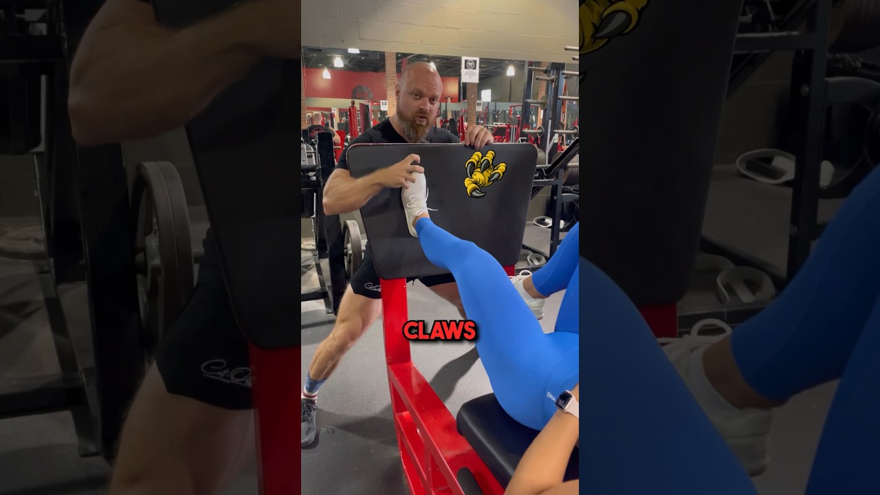 Single Leg Press PROPERLY Red5 #glutes #legs