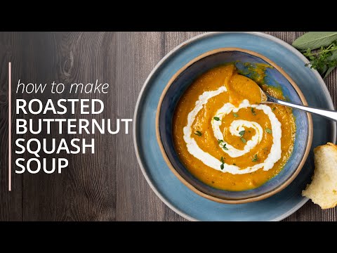 Cozy Roasted Butternut Squash, Carrot & Apple Soup 🍎🥕🎃🍂