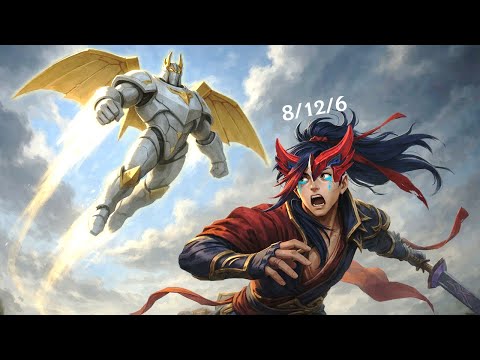 Ich habe Yone mit meinem voll auf AP-Durchschlag ausgelegten Galio-Build Albträume auf der Top-La...