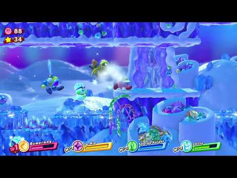 Kirby Star Allies - Planet Frostak