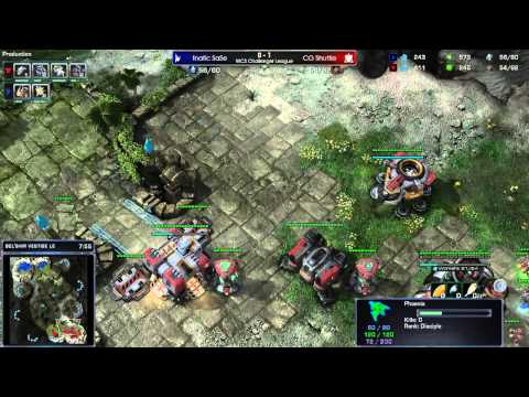 Shuttle vs SaSe  WCS Starcraft 2