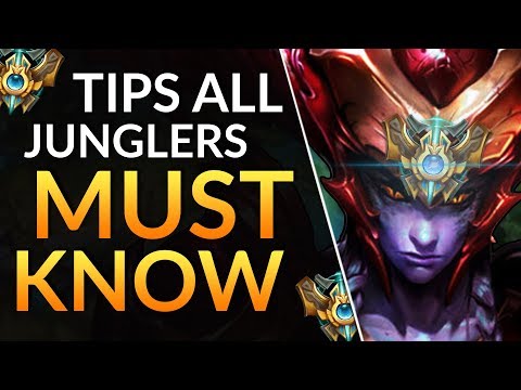 GANKING TIPS Junglers MUST KNOW - Pro Challenger Tricks | LoL Guide
