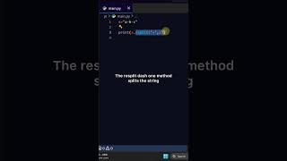 Split string from right once #coding #python #programming