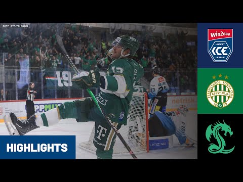 win2day ICE Hockey League: FTC-Telekom Budapest vs. Olimpija Ljubljana | Highlights