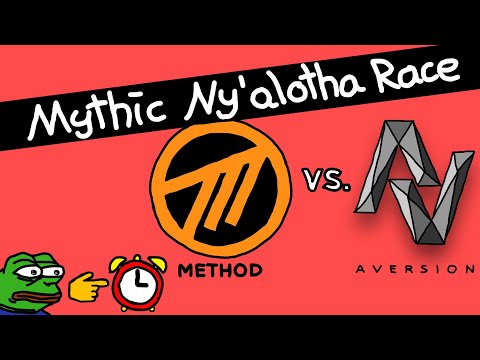 MYTHIC NY'ALOTHA in under 80 MINUTES | Method vs. Aversion Raidrace | Destruction Warlock PoV