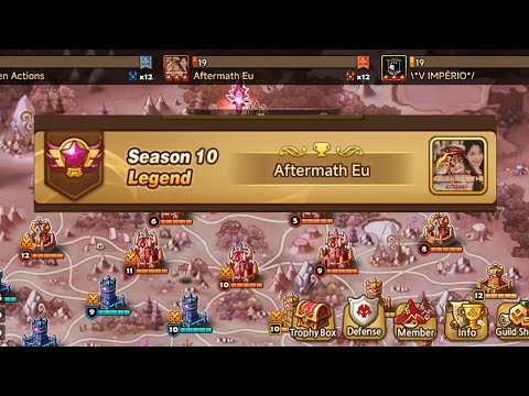 G3 Siege EU with runes - Hidden Actions vs Aftermath Eu vs V Imperio #summonerswar